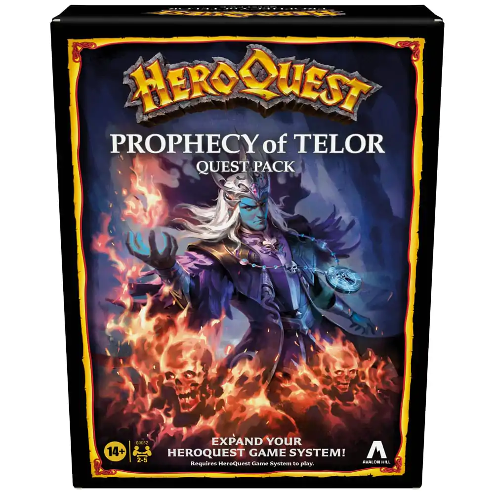 HeroQuest Board Game Expansion Prophecy of Telor Quest Pack *English Version* product photo