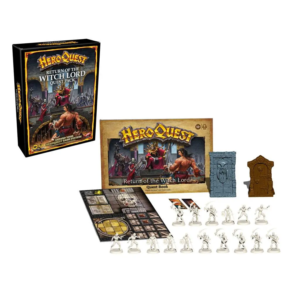 HeroQuest Board Game Expansion Return of the Witch Lord Quest Pack english termékfotó