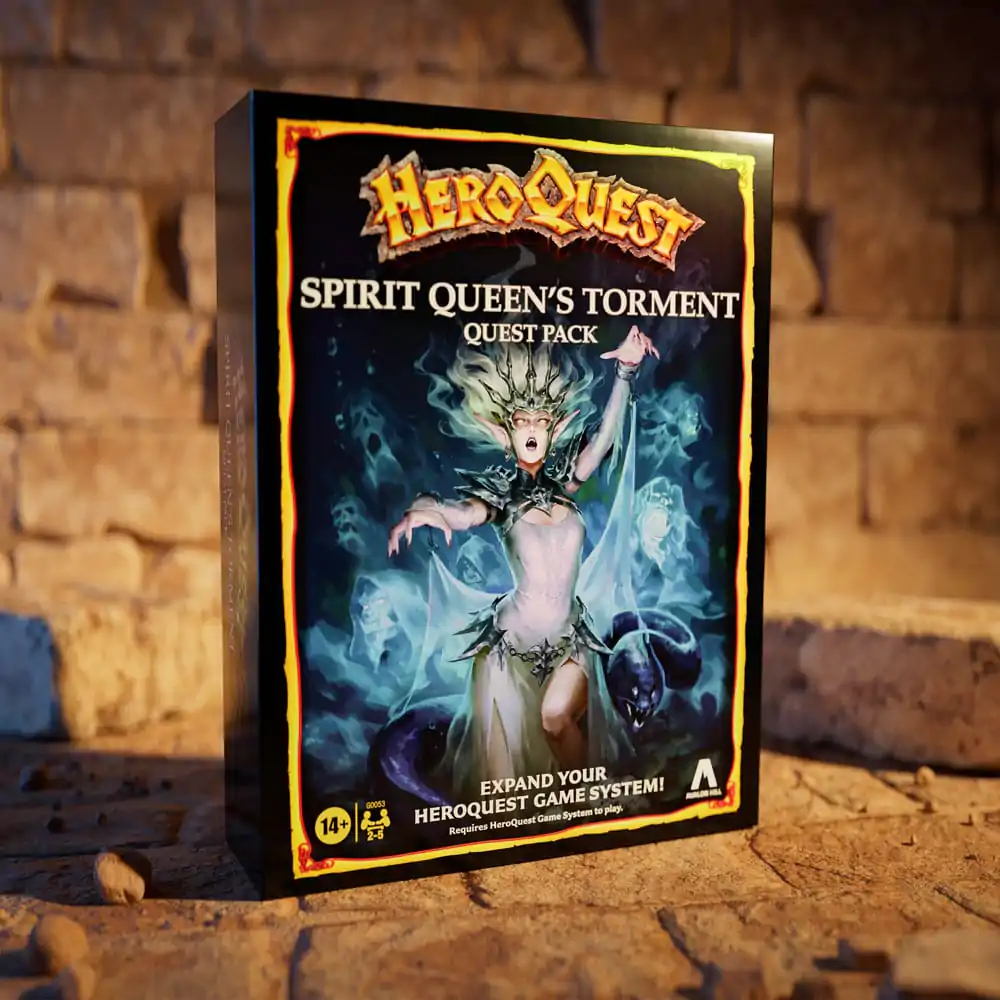 HeroQuest Board Game Expansion Spirit Queen&#039;s Torment Quest Pack *English Version* product photo