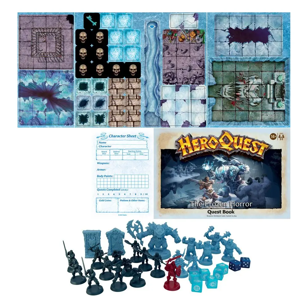 HeroQuest Board Game Expansion The Frozen Horror Quest Pack english termékfotó