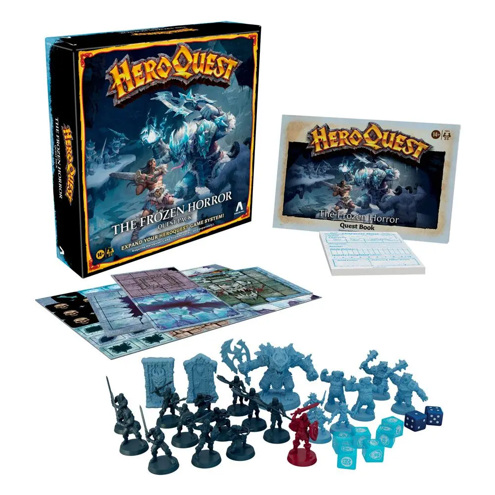 HeroQuest Board Game Expansion The Frozen Horror Quest Pack english termékfotó