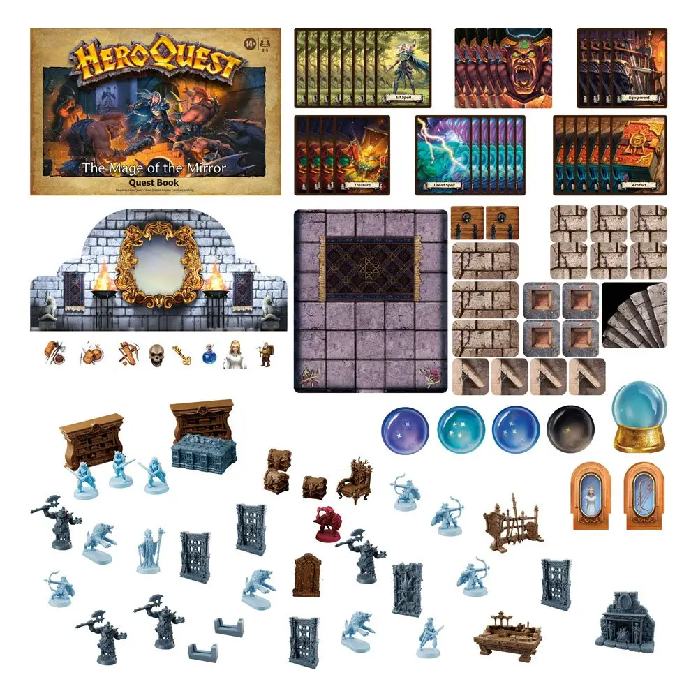 HeroQuest Board Game Expansion The Mage of the Mirror Quest Pack *English Version* product photo