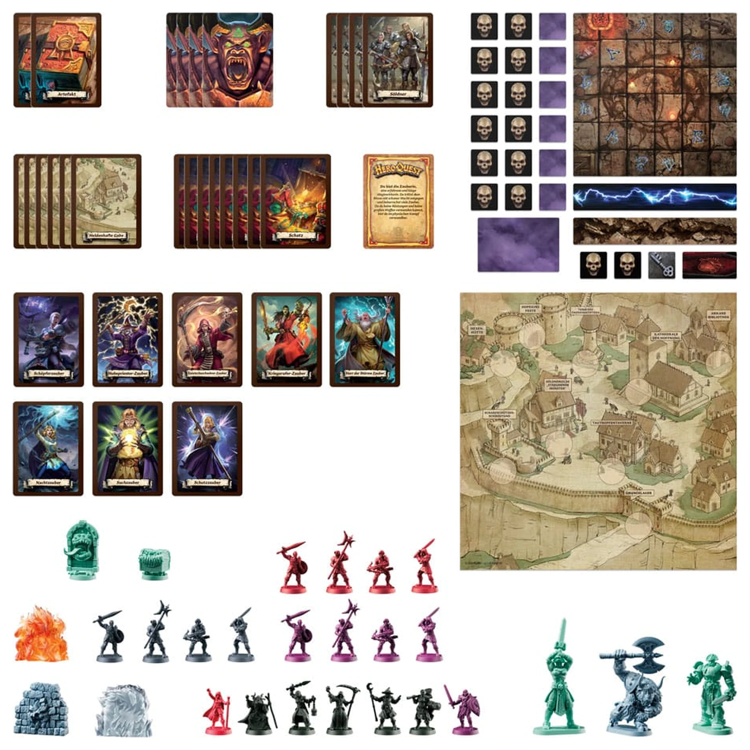 HeroQuest Board Game Expansion Morcars Magier Quest Pack *German Version* product photo