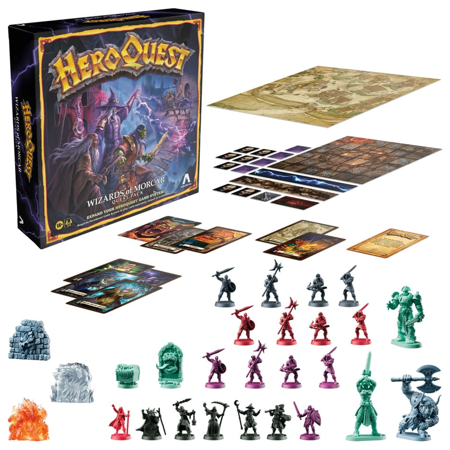 HeroQuest Board Game Expansion Wizards of Morcar Quest Pack *English Version* product photo