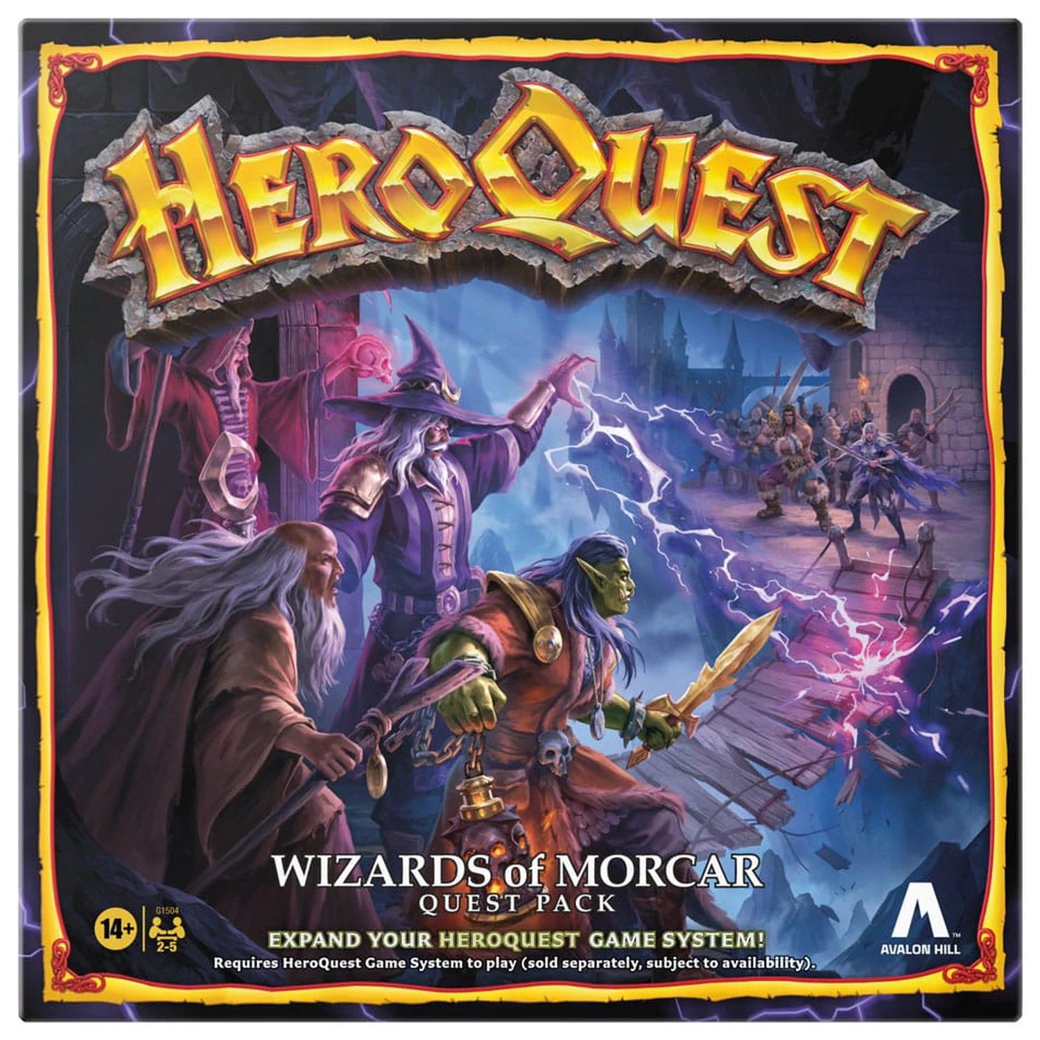 HeroQuest Board Game Expansion Wizards of Morcar Quest Pack *English Version* product photo