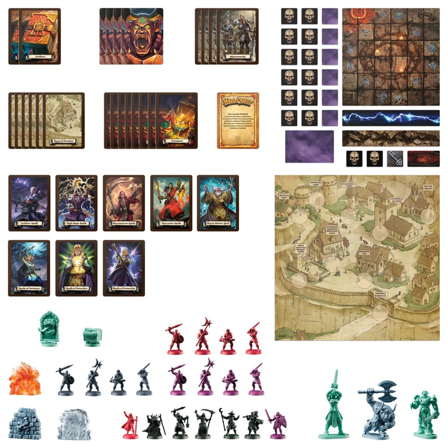 HeroQuest Board Game Expansion Wizards of Morcar Quest Pack *English Version* product photo