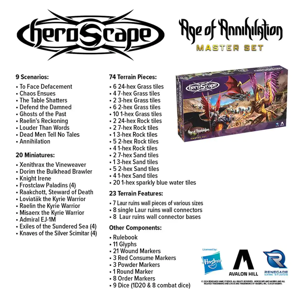 Heroscape board game Age of Annihilation Master Set *English Version* product photo