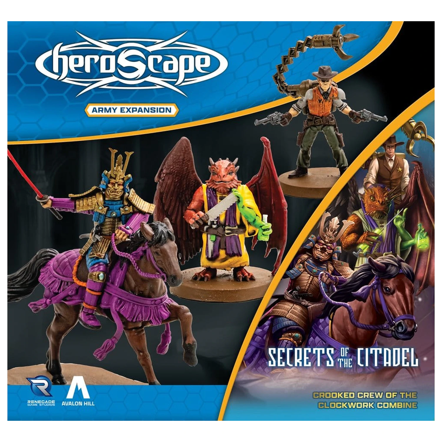 Heroscape Army Expansion Crooked Crew of the Clockwork Combine *English Version* product photo