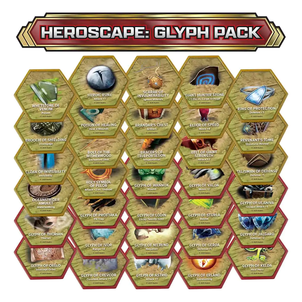 Heroscape Expansion Glyph Pack *English Version* product photo