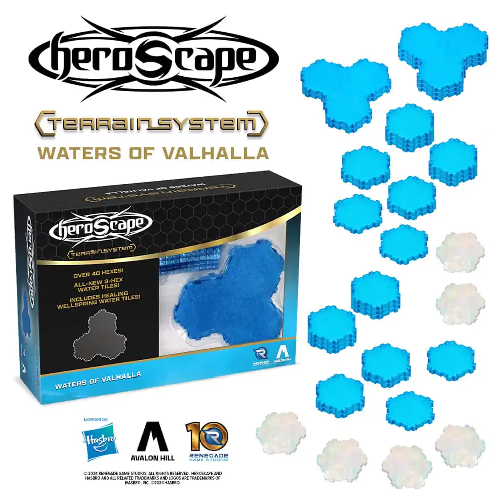 Heroscape Expansion Waters of Valhalla Terrain *English Version* product photo