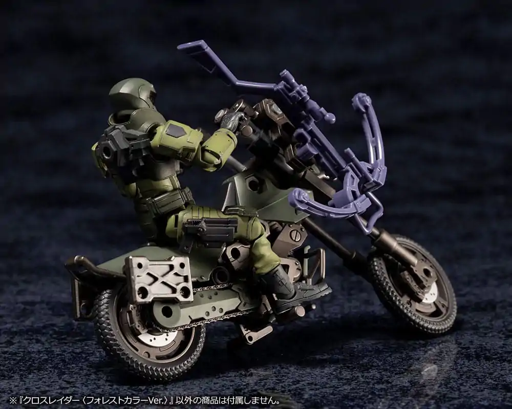 Hexa Gear Plastic Model Kit 1/24 Alternative Cross Rider Forest Color Ver. 10 cm product photo