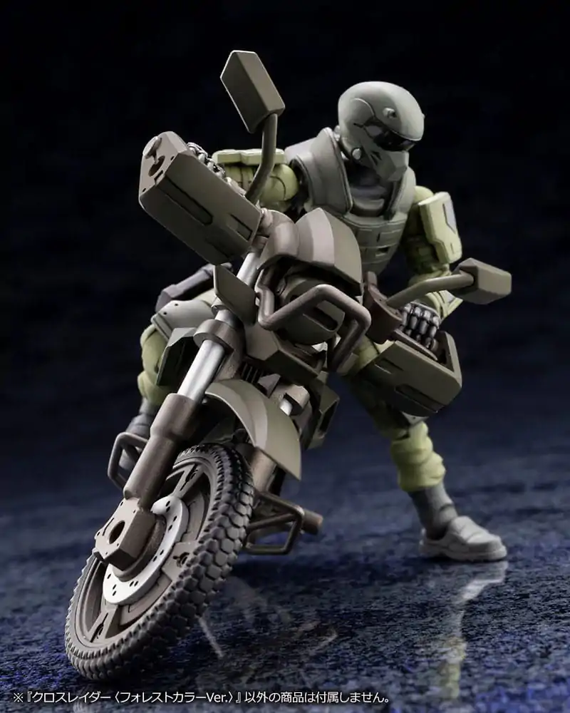 Hexa Gear Plastic Model Kit 1/24 Alternative Cross Rider Forest Color Ver. 10 cm product photo