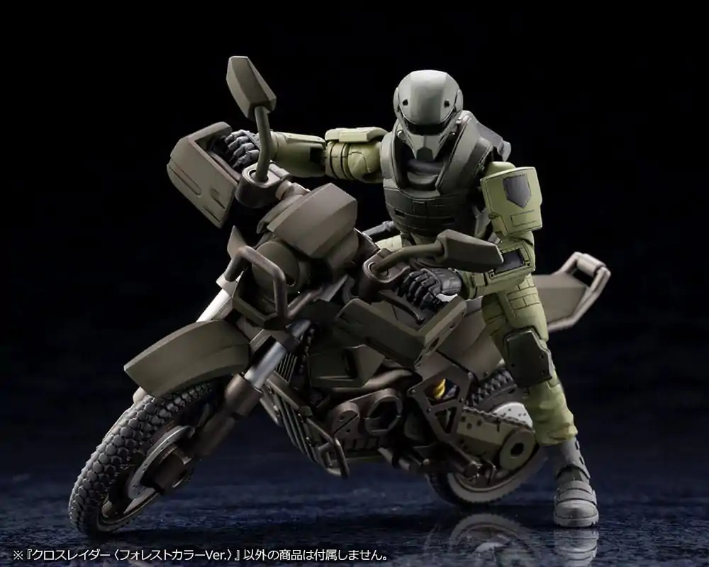 Hexa Gear Plastic Model Kit 1/24 Alternative Cross Rider Forest Color Ver. 10 cm product photo