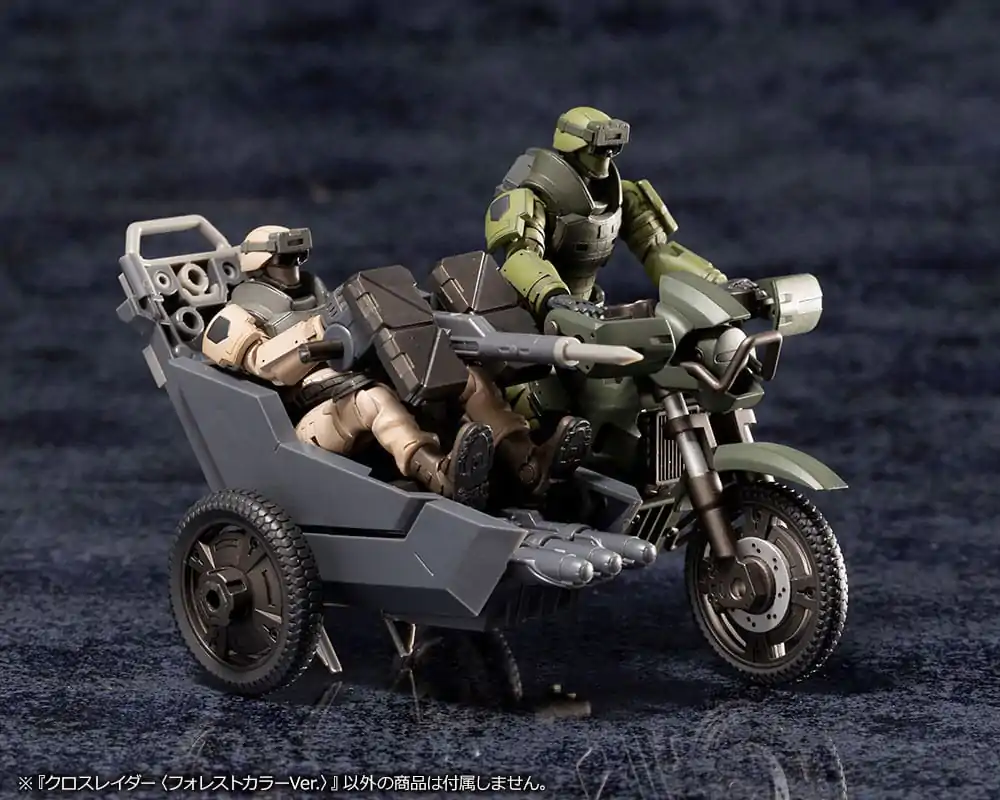 Hexa Gear Plastic Model Kit 1/24 Alternative Cross Rider Forest Color Ver. 10 cm product photo