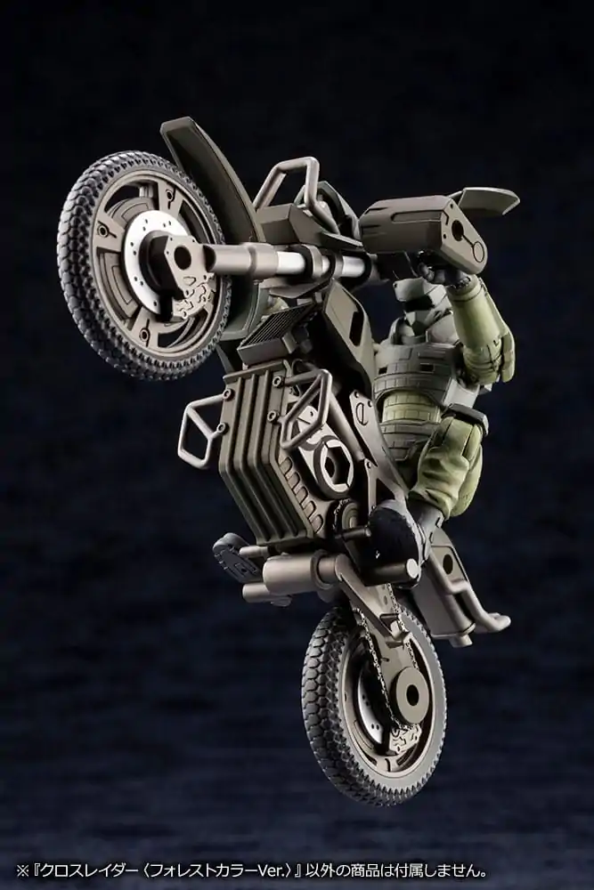 Hexa Gear Plastic Model Kit 1/24 Alternative Cross Rider Forest Color Ver. 10 cm product photo