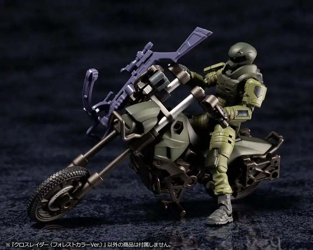 Hexa Gear Plastic Model Kit 1/24 Alternative Cross Rider Forest Color Ver. 10 cm product photo