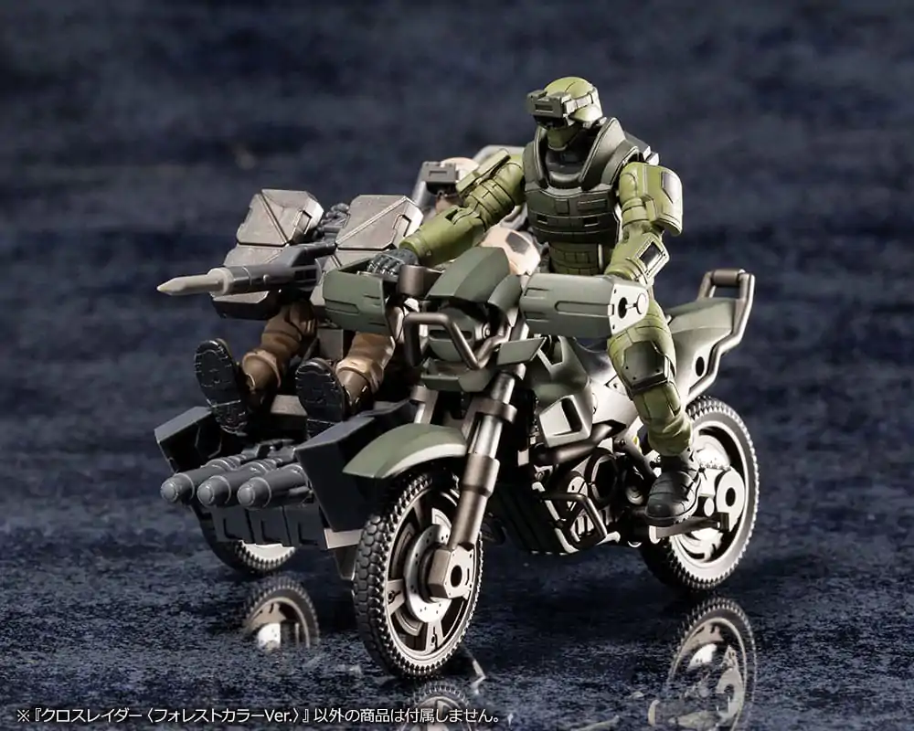 Hexa Gear Plastic Model Kit 1/24 Alternative Cross Rider Forest Color Ver. 10 cm product photo