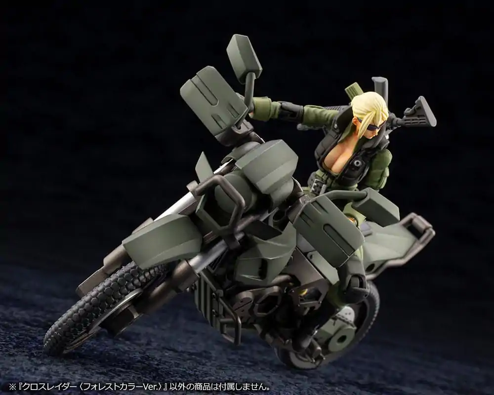 Hexa Gear Plastic Model Kit 1/24 Alternative Cross Rider Forest Color Ver. 10 cm product photo