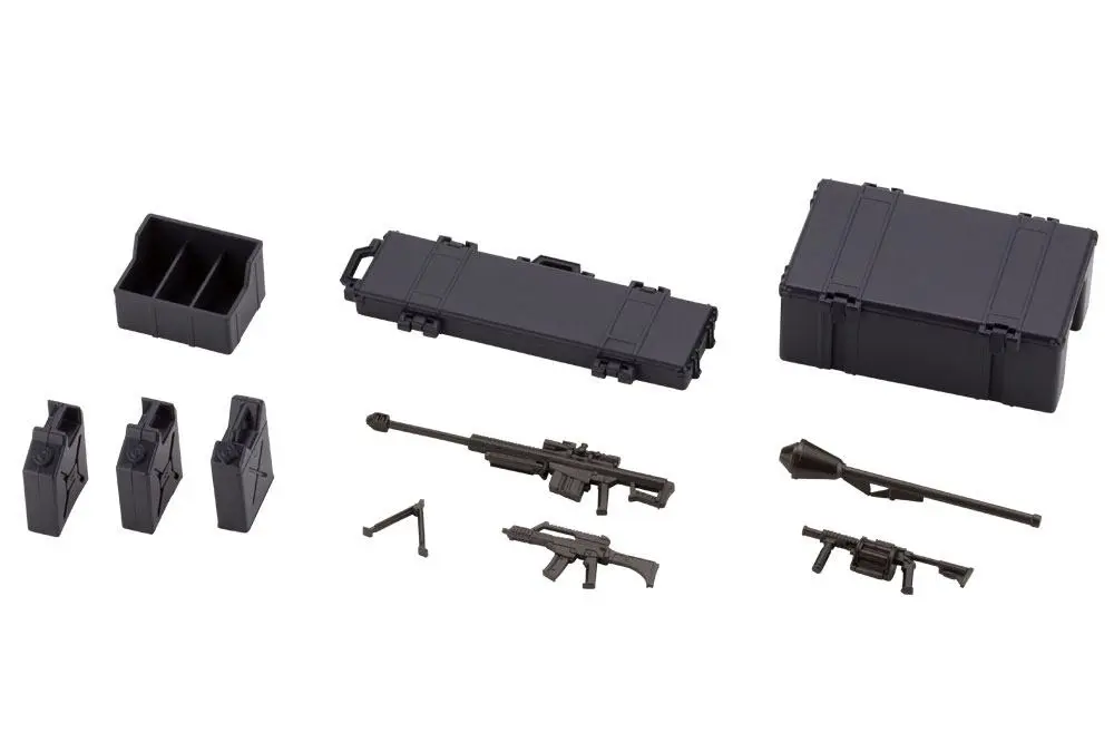Hexa Gear Plastic Model Kit 1/24 Army Container Set Night Stalkers Ver. 6 cm product photo
