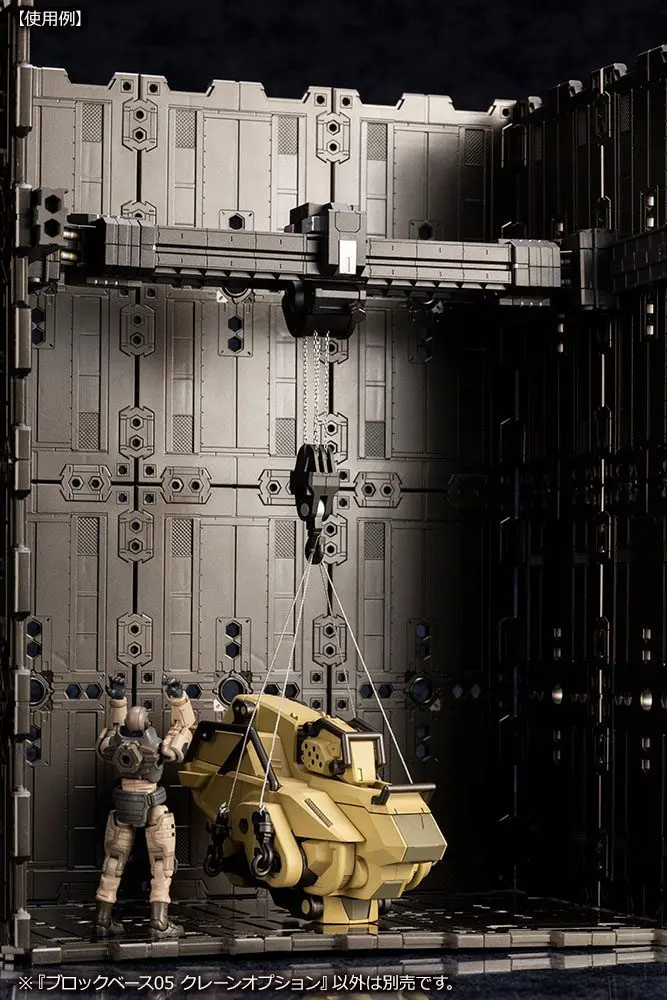 Hexa Gear Plastic Model Kit 1/24 Block Base 05 Crane Option 23 cm product photo