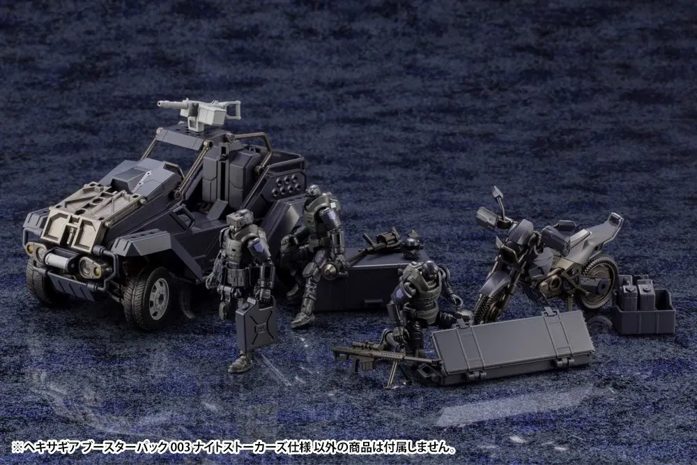 Hexa Gear Plastic Model Kit 1/24 Booster Pack 003 Night Stalkers Ver. 18 cm product photo