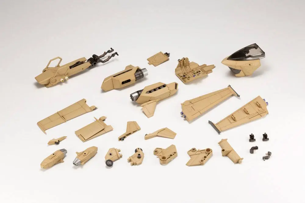 Hexa Gear Plastic Model Kit 1/24 Booster Pack 005 Desert Yellow Ver. 34 cm product photo