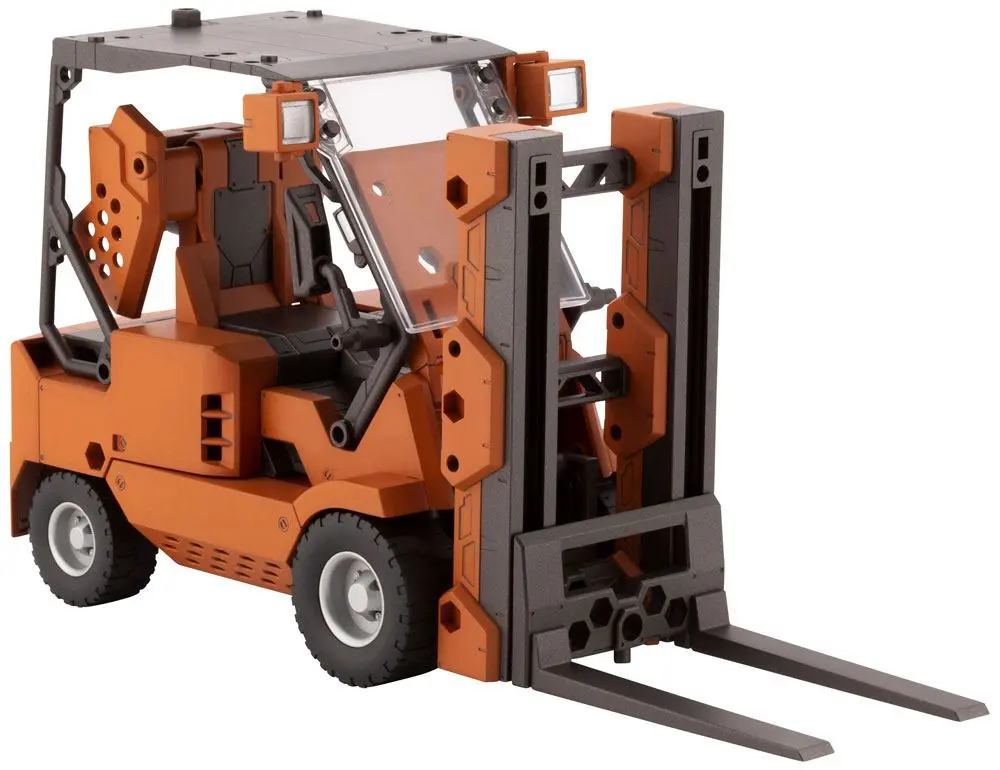 Hexa Gear Plastic Model Kit 1/24 Booster Pack 006 Forklift Type Orange Ver. 20 cm product photo