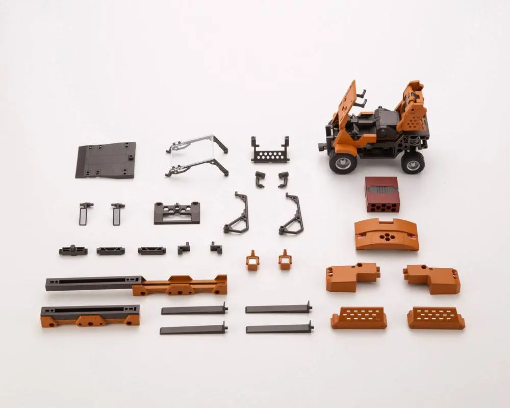 Hexa Gear Plastic Model Kit 1/24 Booster Pack 006 Forklift Type Orange Ver. 20 cm product photo