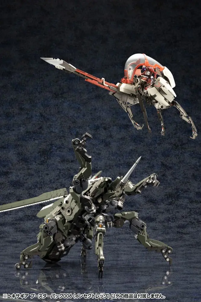Hexa Gear Plastic Model Kit 1/24 Booster Pack 008 Insect Leg 18 cm product photo