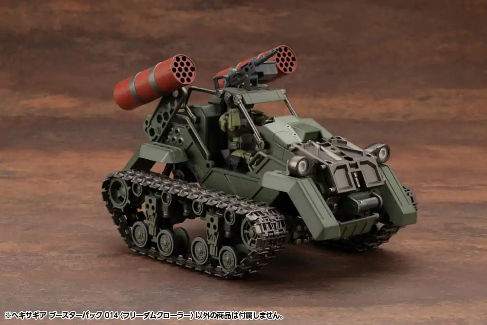 Hexa Gear Plastic Model Kit 1/24 Booster Pack 014 Freedom Crawler 14 cm product photo