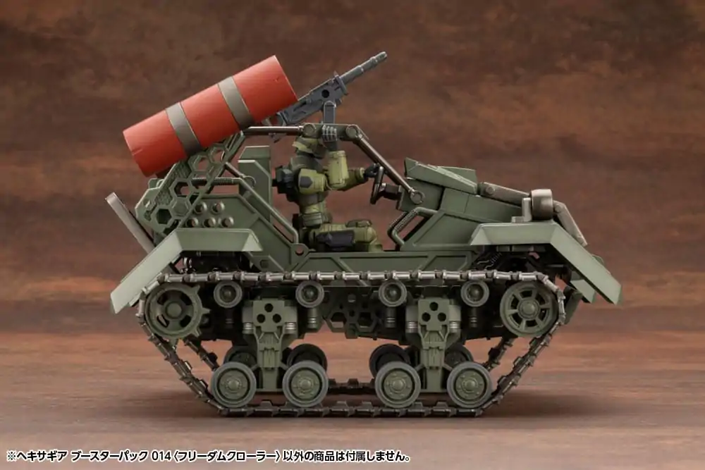 Hexa Gear Plastic Model Kit 1/24 Booster Pack 014 Freedom Crawler 14 cm product photo