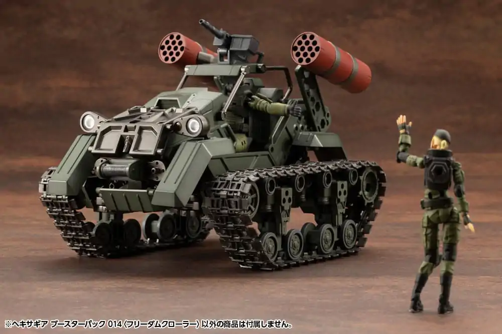 Hexa Gear Plastic Model Kit 1/24 Booster Pack 014 Freedom Crawler 14 cm product photo