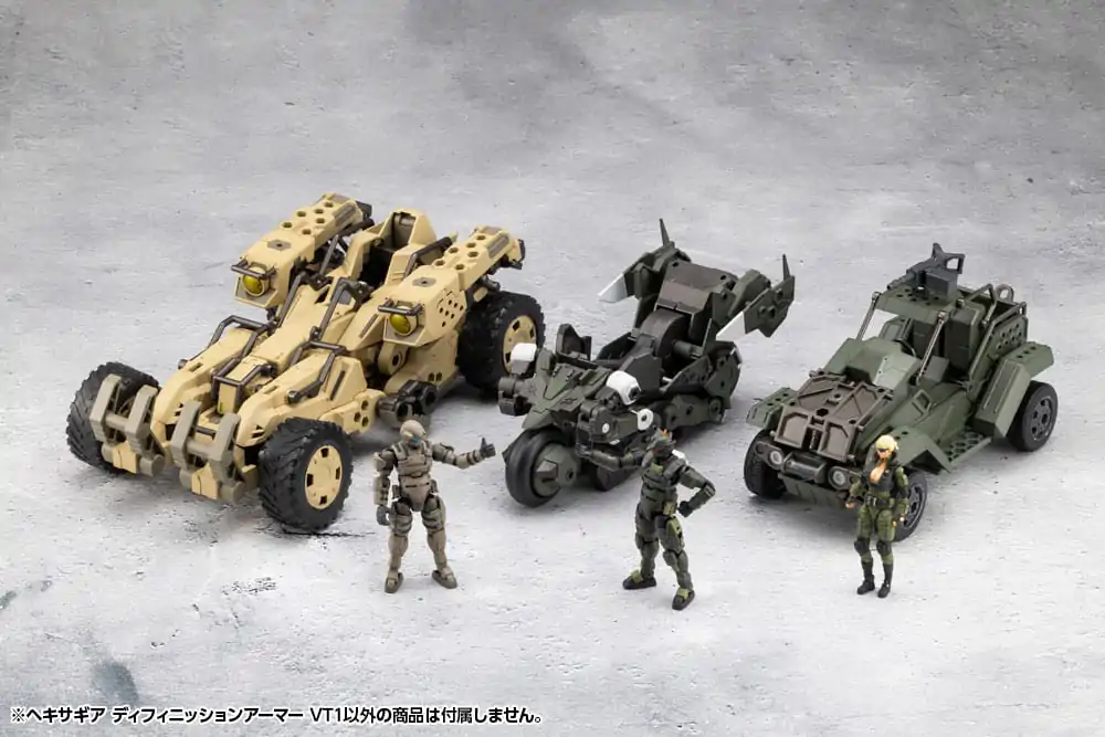 Hexa Gear Plastic Model Kit 1/24 Definition Armor VT1 12 cm  product photo