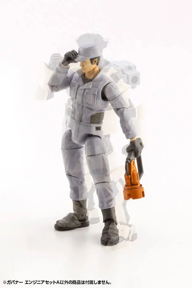 Hexa Gear Plastic Model Kit 1/24 Governer Engineer Set Type: A 7 cm product photo