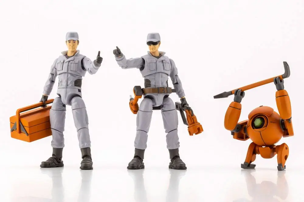 Hexa Gear Plastic Model Kit 1/24 Governer Engineer Set Type: A 7 cm product photo