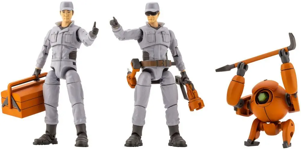 Hexa Gear Plastic Model Kit 1/24 Governer Engineer Set Type: A 7 cm product photo