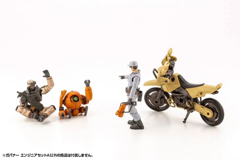 Hexa Gear Plastic Model Kit 1/24 Governer Engineer Set Type: A 7 cm product photo