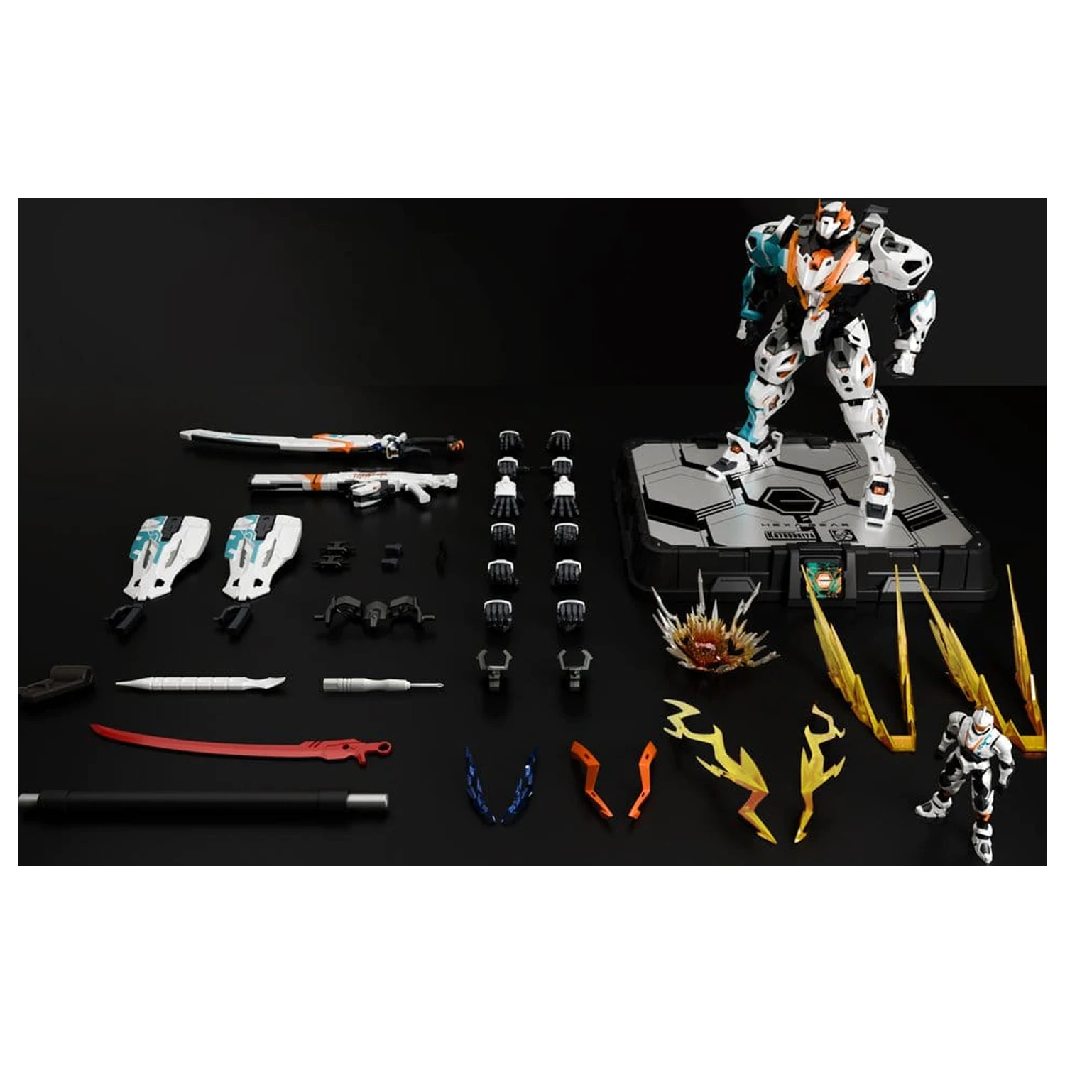 Hexa Gear Action Figure 1/24 V-Thor Assault Type "Ji Rei" (Swift Thunder) 23 cm product photo