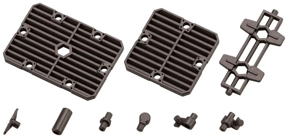 Hexa Gear Plastic Model Kit Expansion Pack 1/24 Block Base 06 Slat Plate Option 5 cm product photo