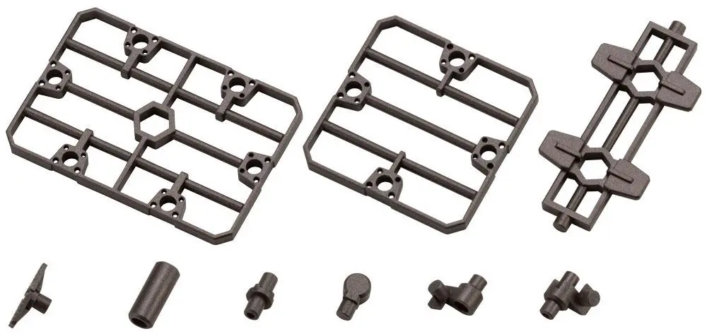 Hexa Gear Plastic Model Kit Expansion Pack 1/24 Block Base 07 Fence Plate Option 5 cm product photo