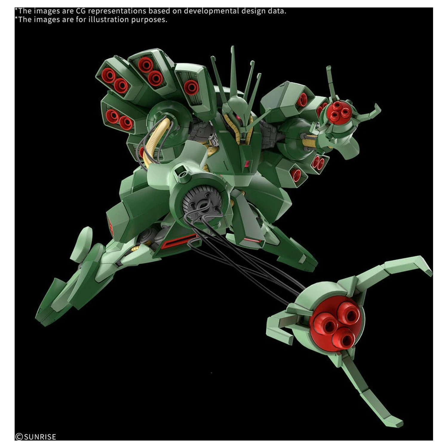 HG 1/144 Hamma-Hamma Mobile Suit Gundam ZZ High Grade Model Kit product photo