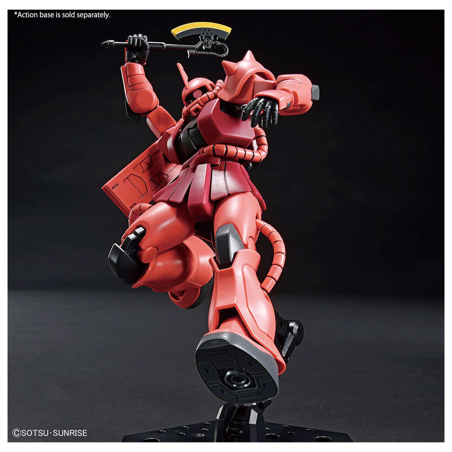Model Kit HG 1/144 MS-06S Zaku II Char Aznable Custom product photo