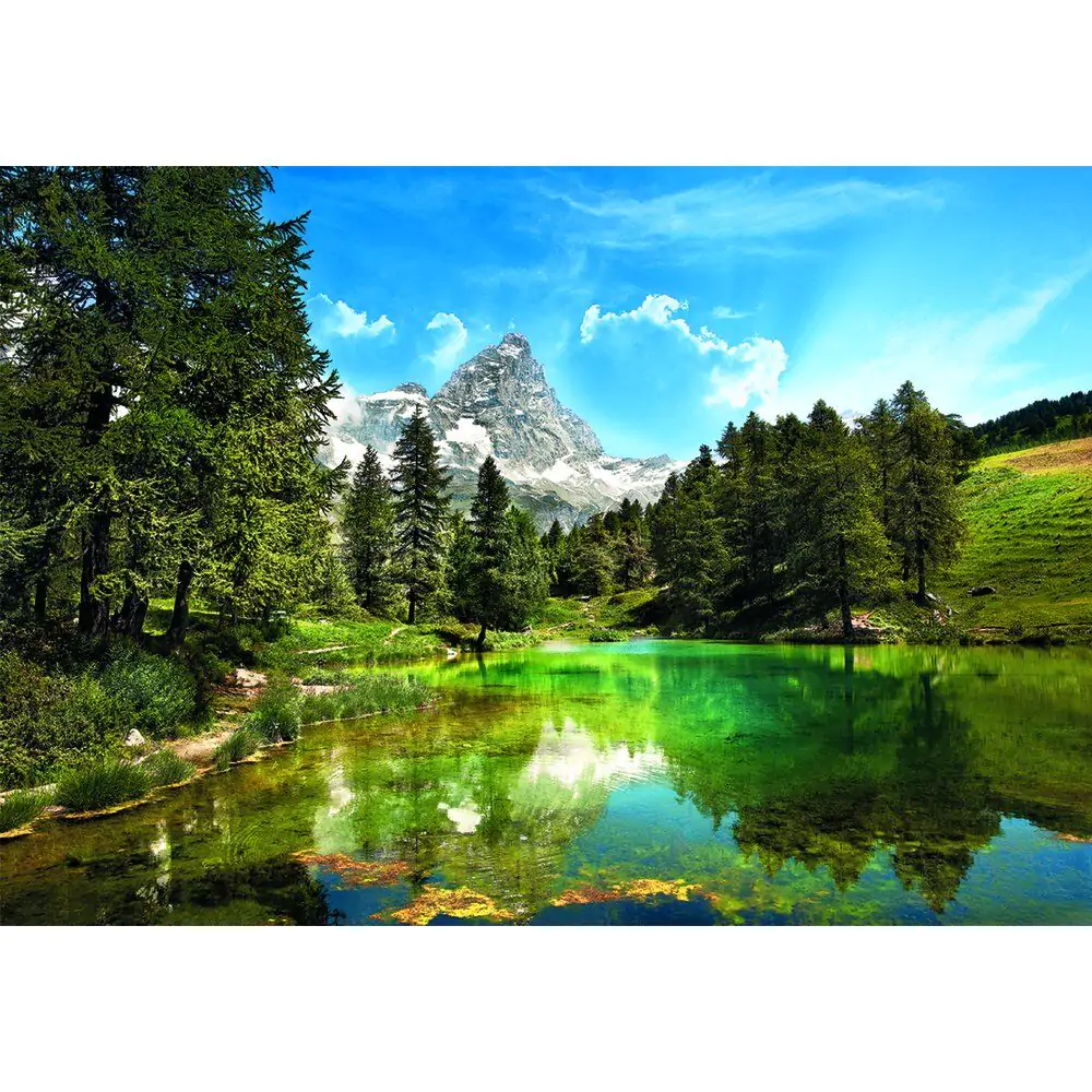 High Quality Blue Lake puzzle 1500pcs product photo