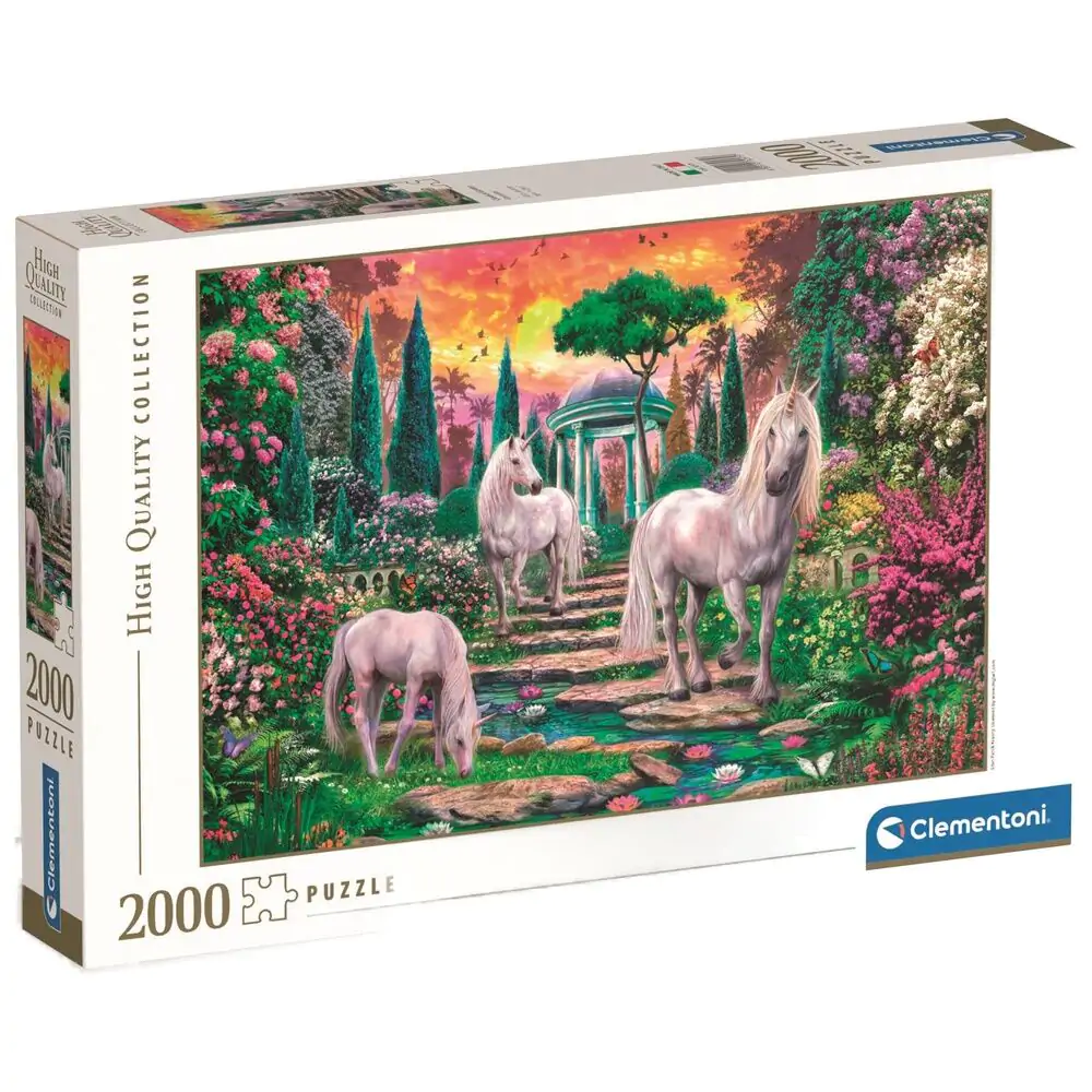 High Quality Classical Garden Unicorns puzzle 2000pcs product photo