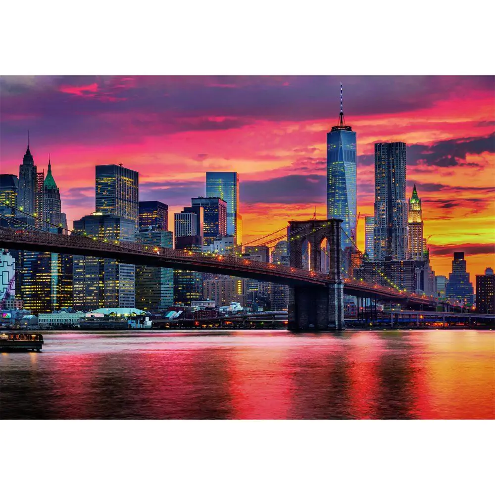 High Quality East River At Dusk puzzle 1500pcs product photo