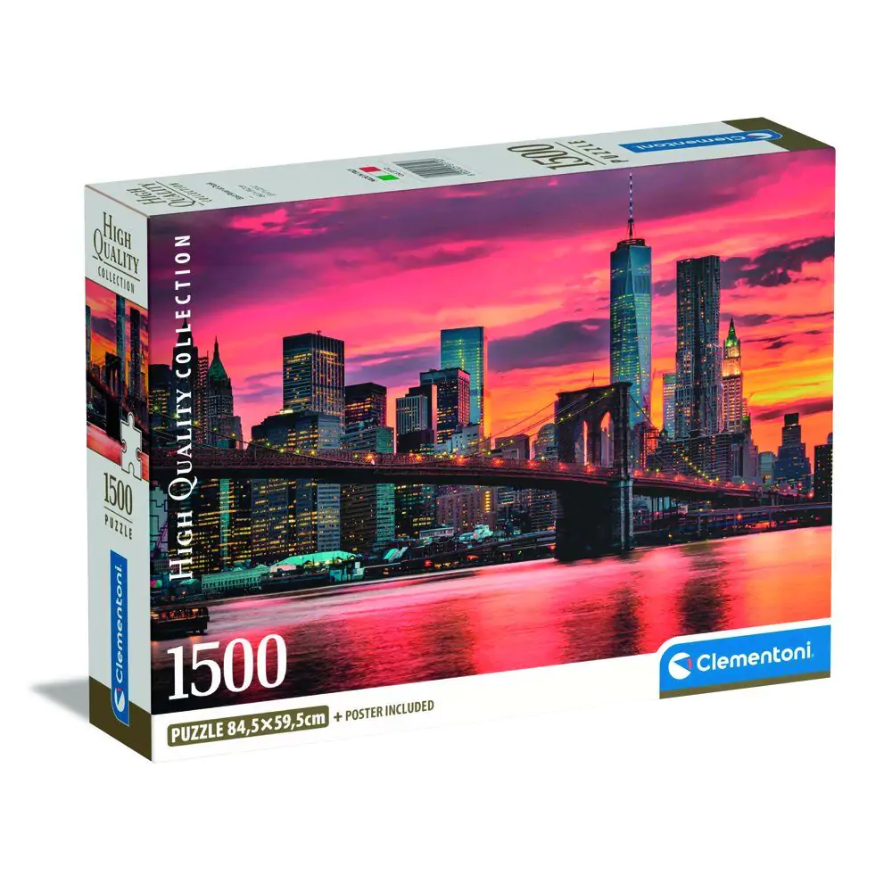 High Quality East River At Dusk puzzle 1500pcs product photo