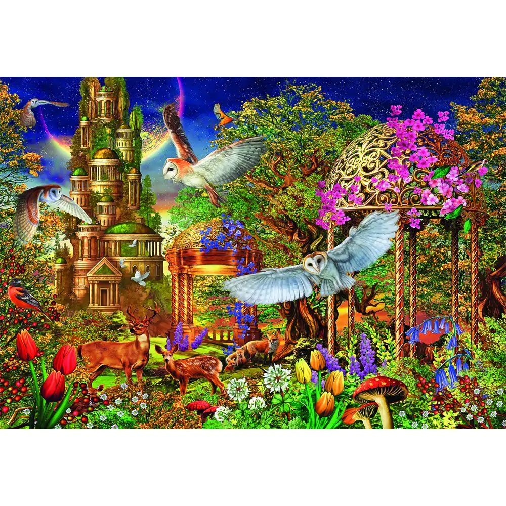 High Quality Woodland Fantasy Garden puzzle 1500pcs product photo