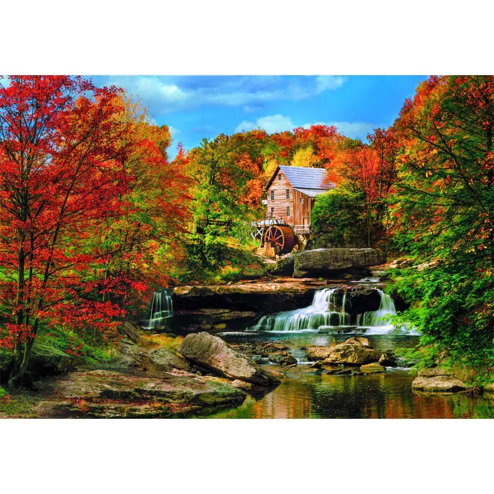 High Quality Glade Creek Grist Mill puzzle 2000pcs product photo