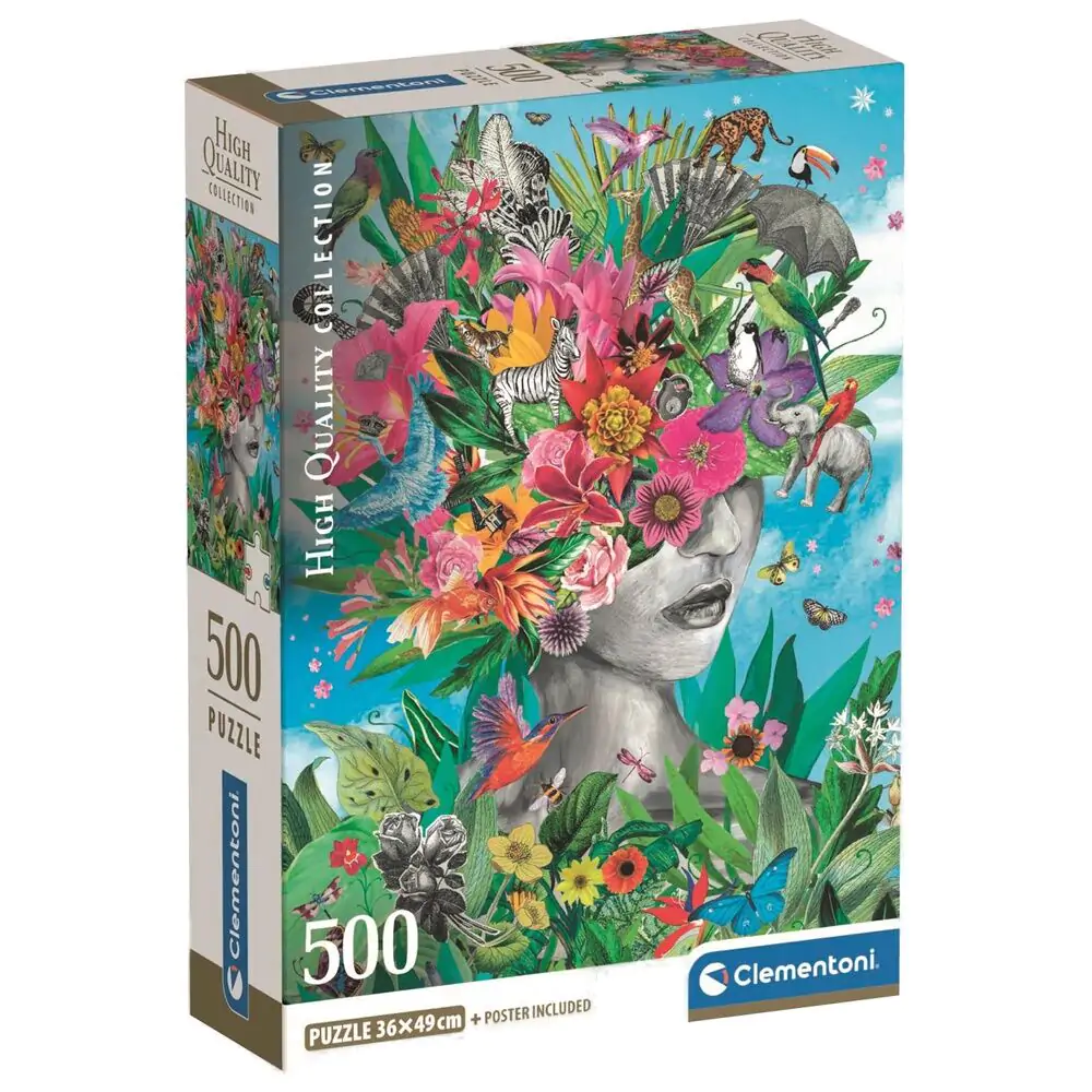 High Quality Head in the Jungle puzzle 500pcs product photo