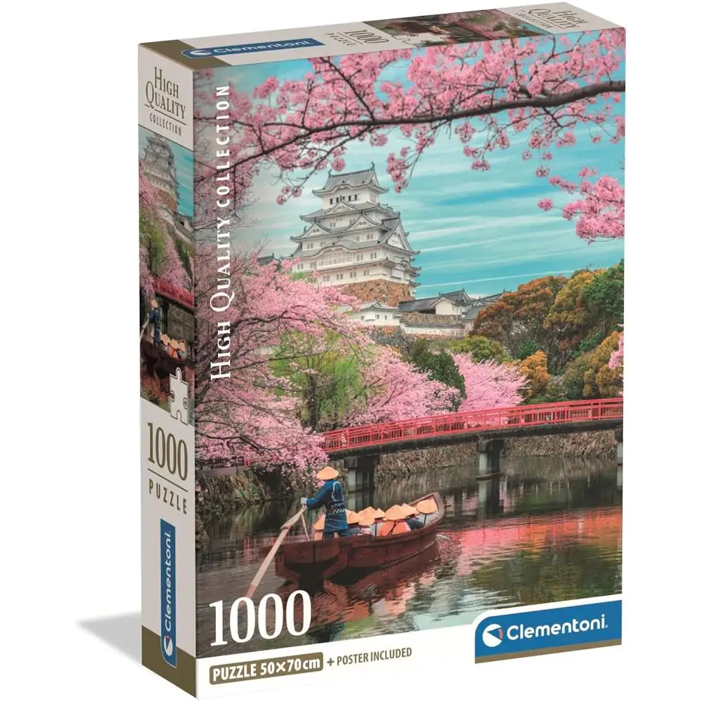 High Quality Himeji Castle in Spring puzzle 1000pcs product photo